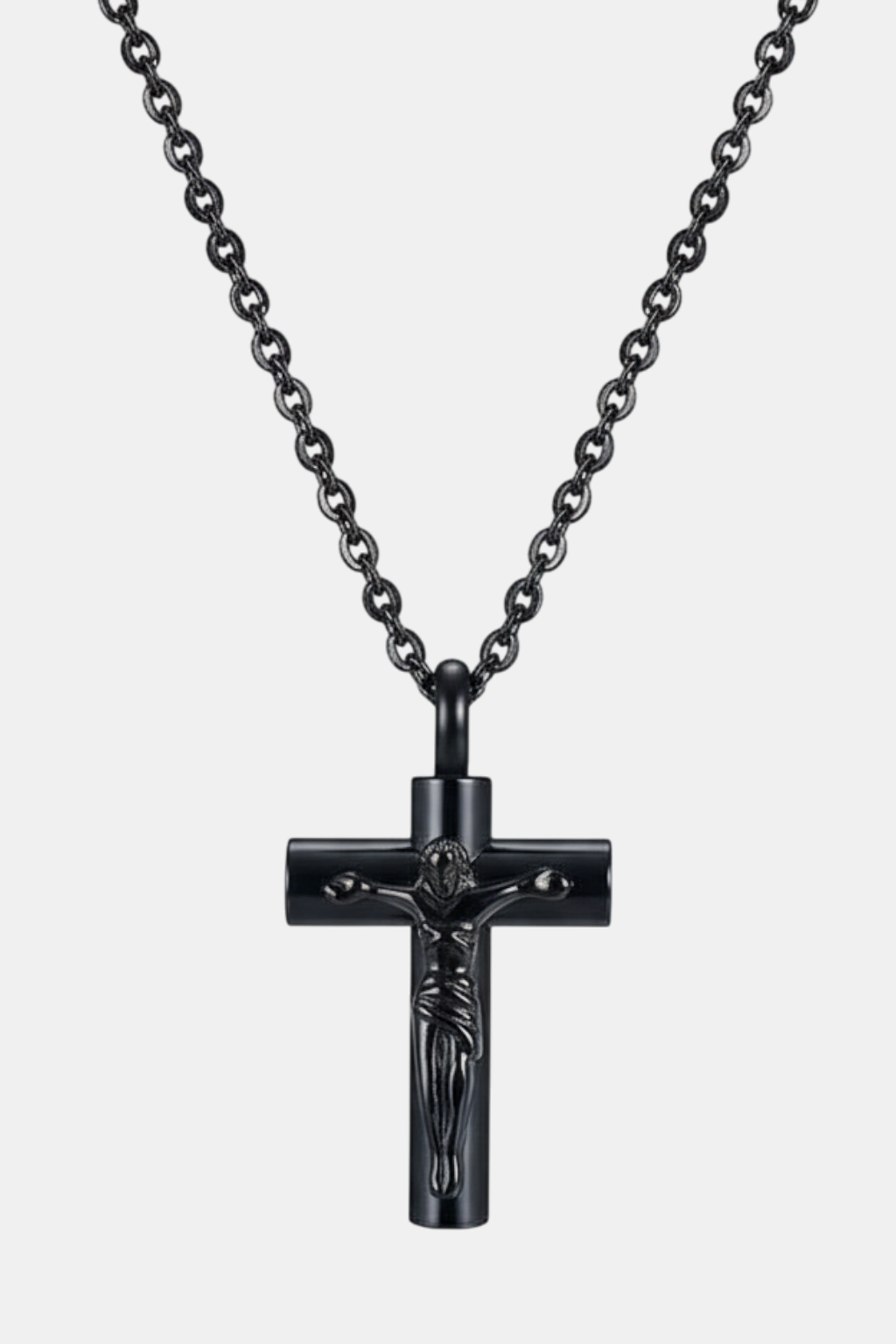 Collar Jesús<br> Cruz Negra