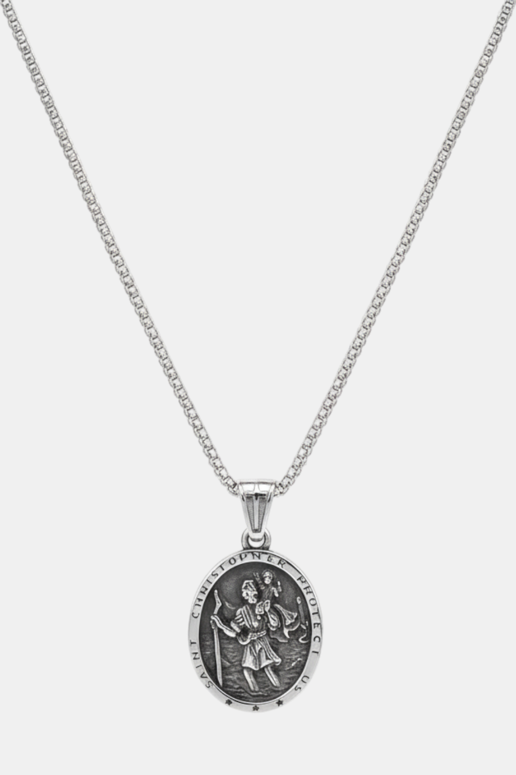 Médaille Saint-Christophe - Ovale 60cm
