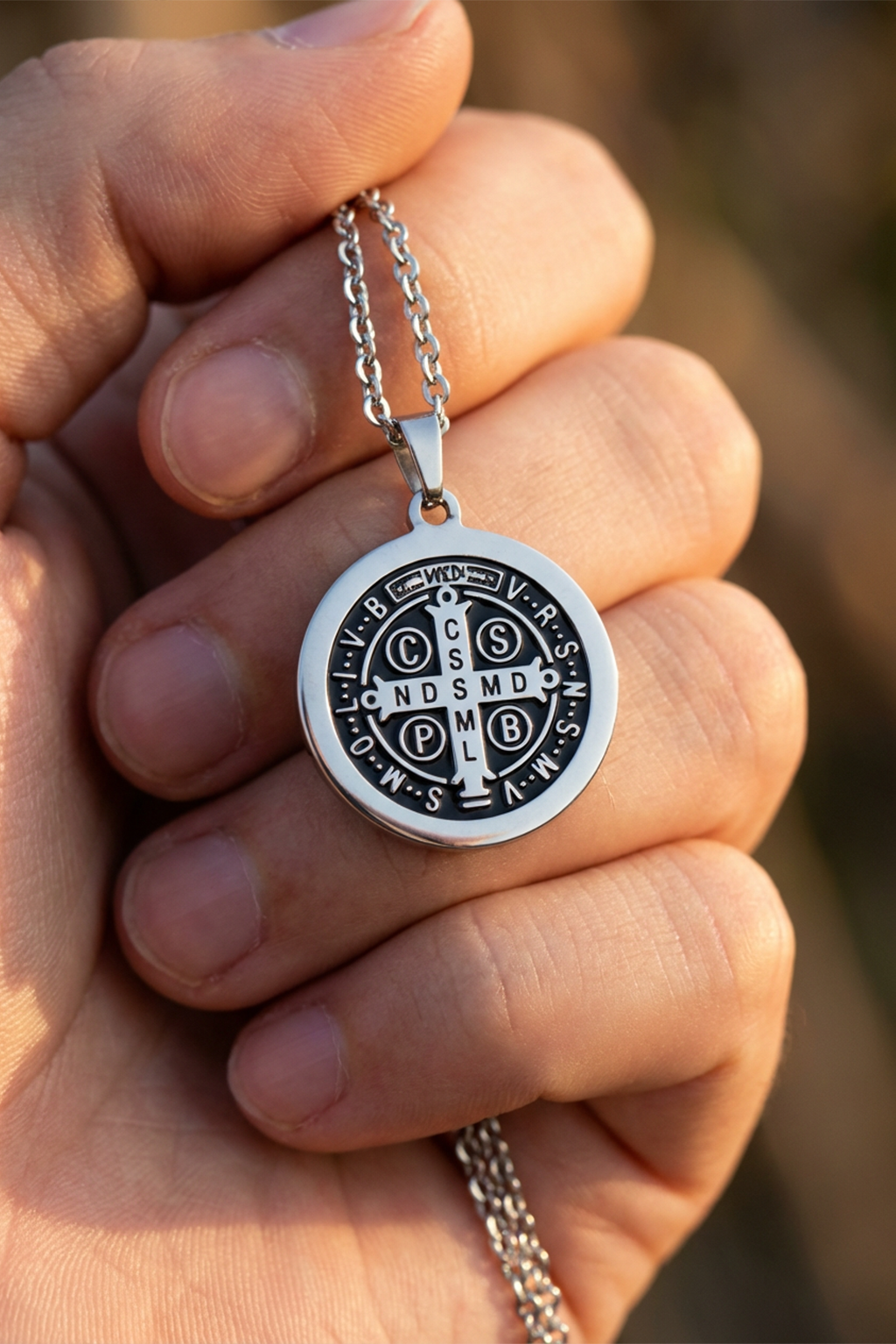 Médaille Saint-Benoît - Acier Protection