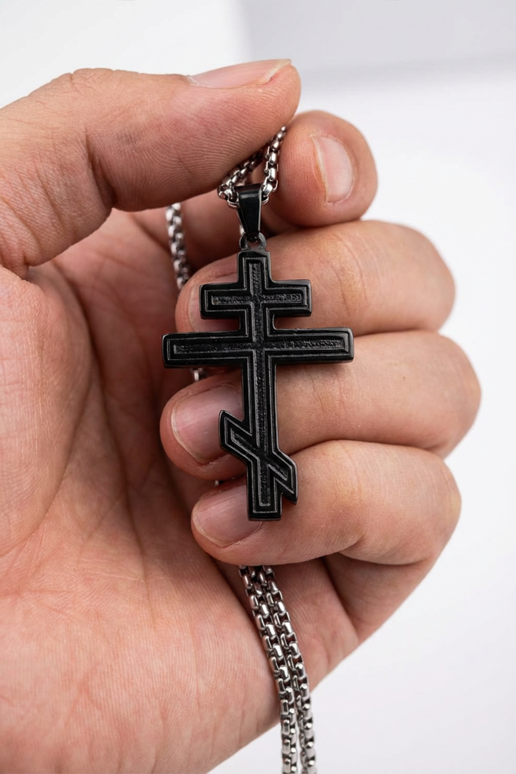Pendentif Croix Orthodoxe