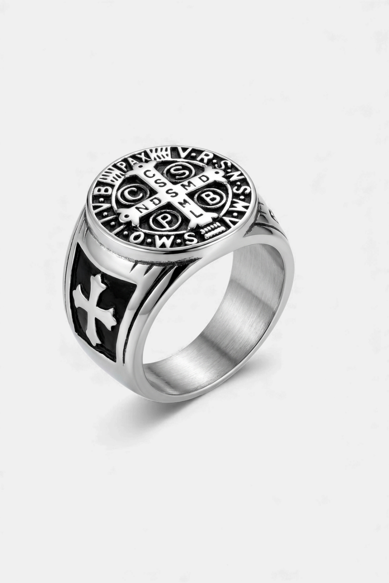 Bague Saint-Benoît - Argent