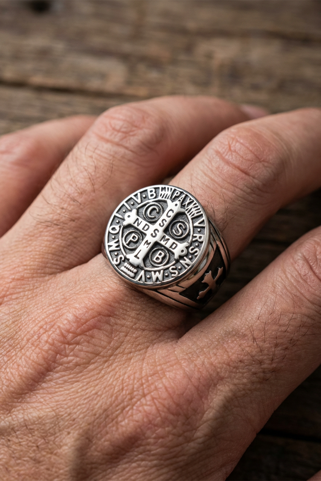 Bague Saint-Benoît - Argent II