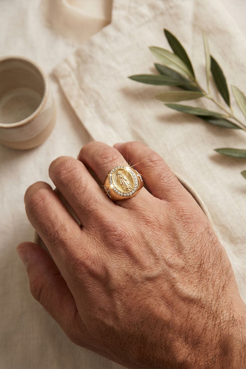 Bague Vierge Marie