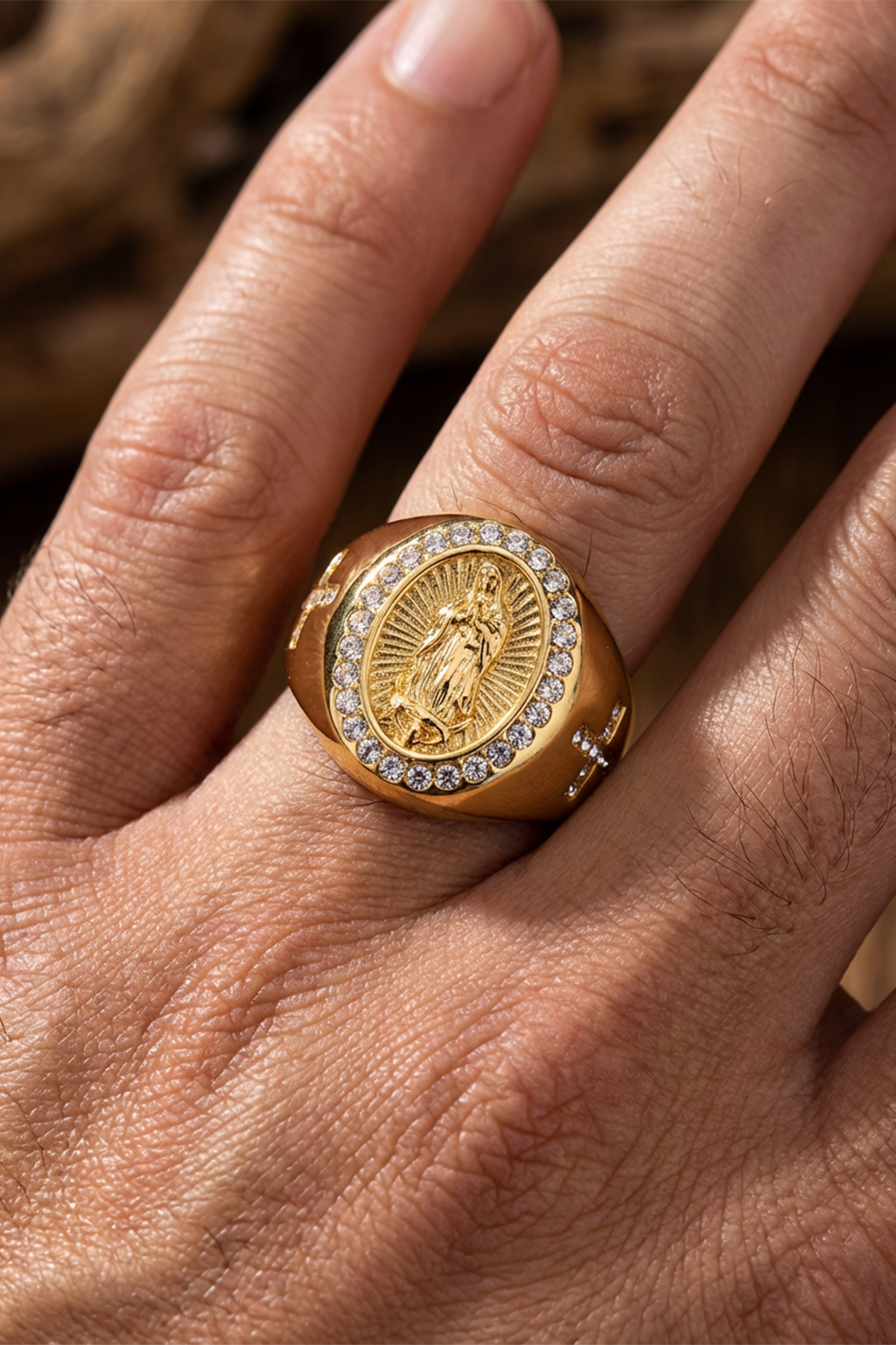 Bague Vierge Marie