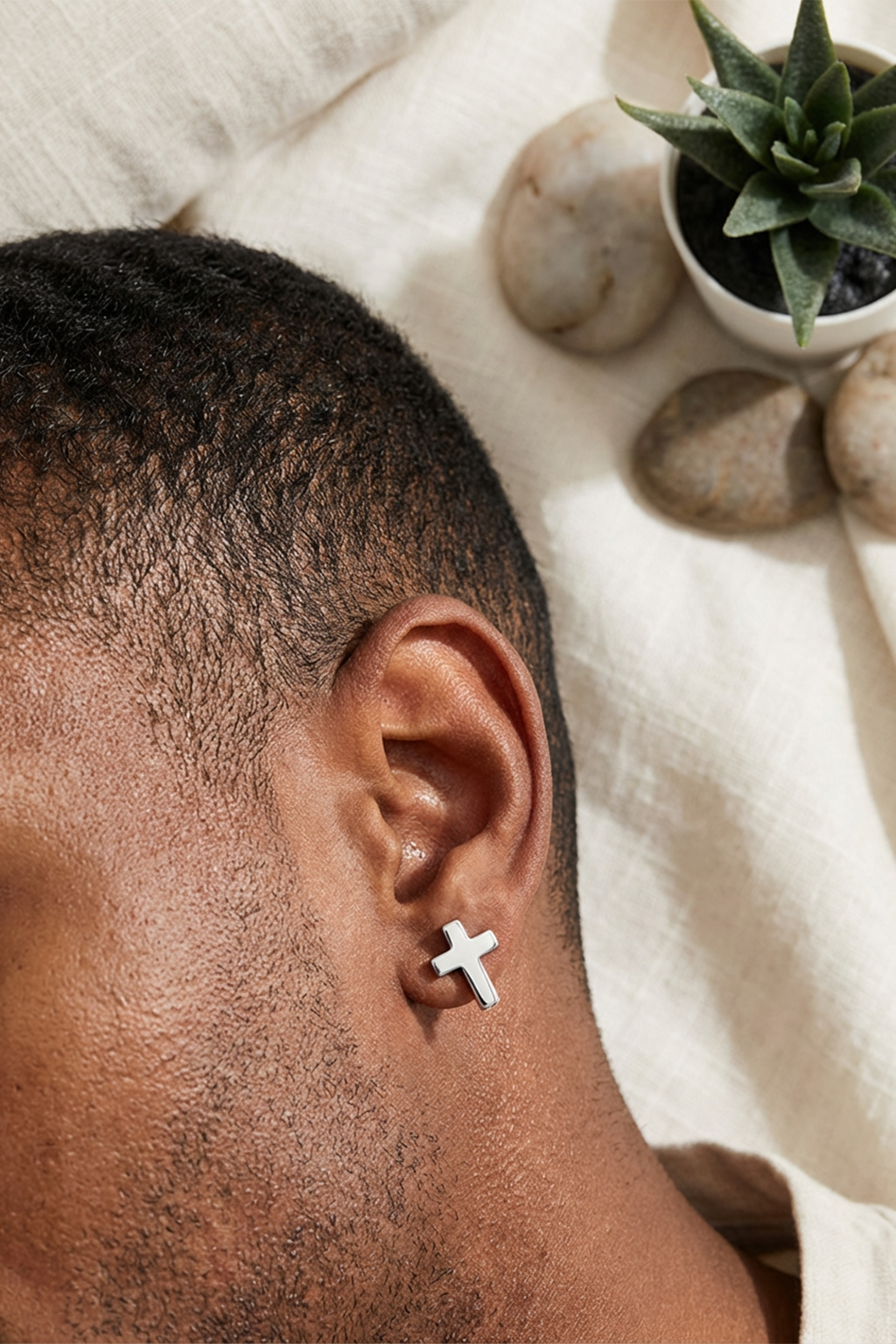 Boucles D'Oreilles Croix
