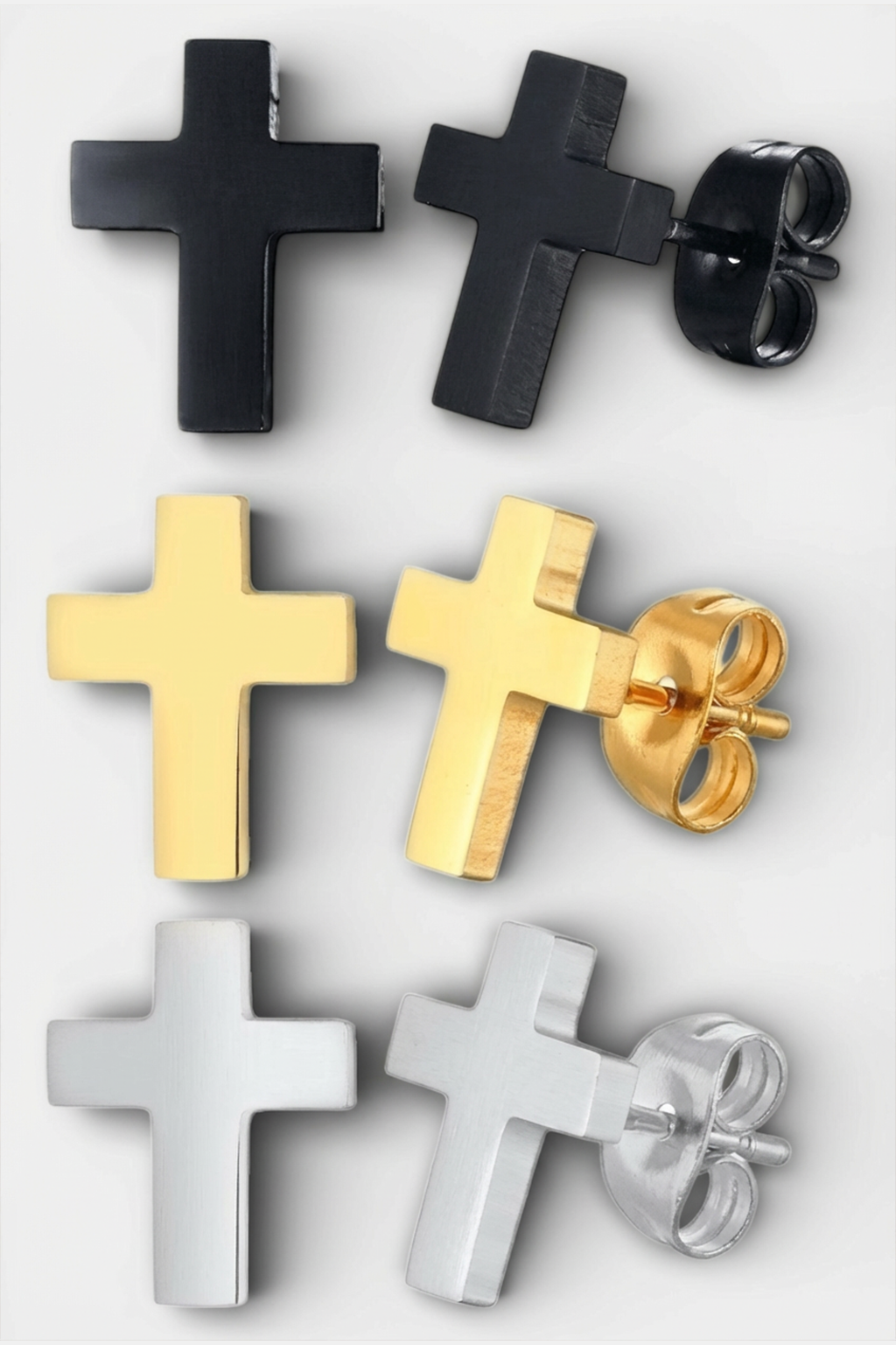 Boucles D'Oreilles Croix