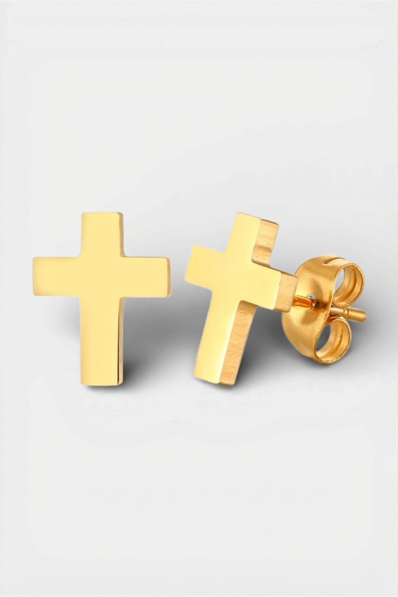 Boucles D'Oreilles Croix
