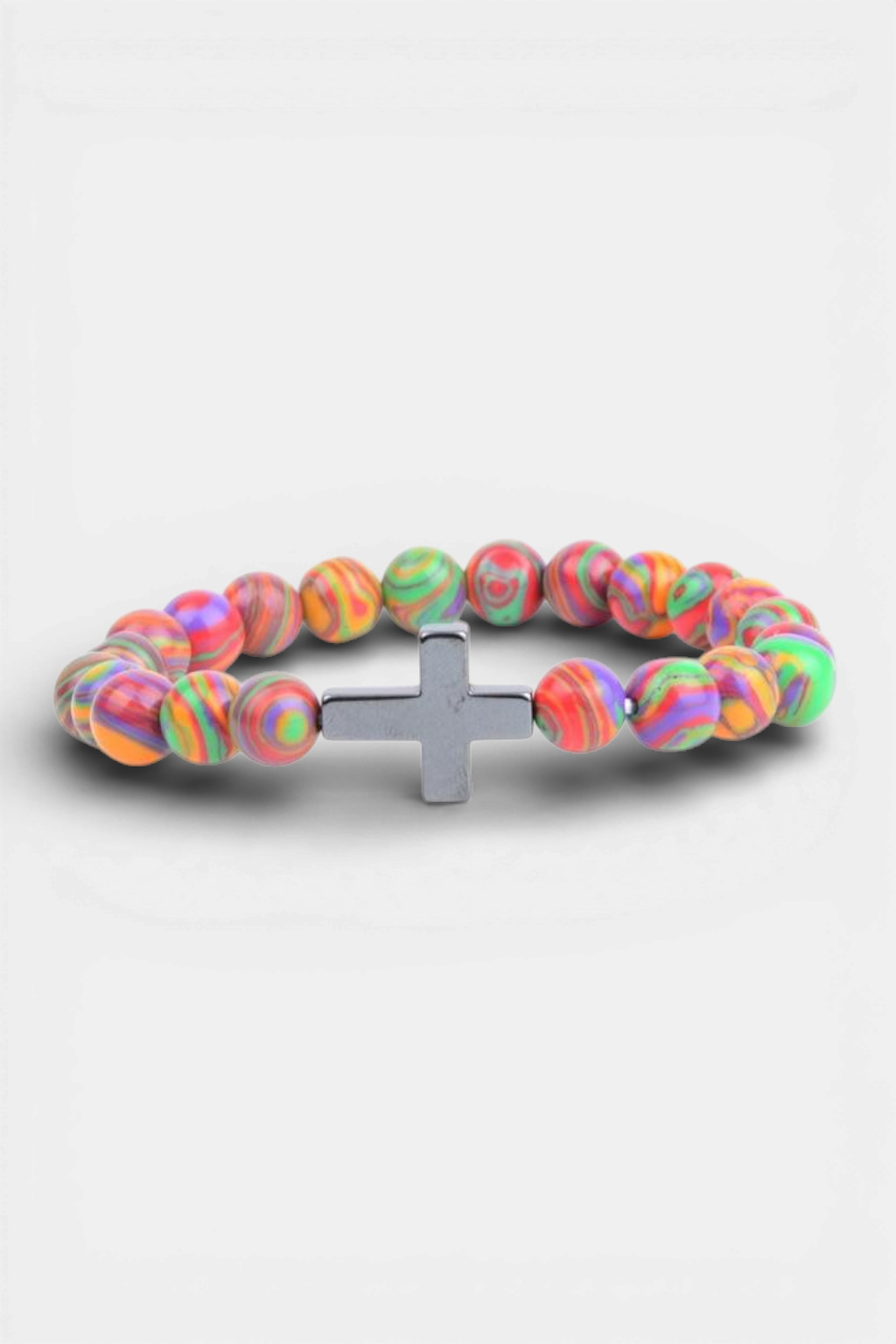 Bracelet Croix Perles - Motifs II