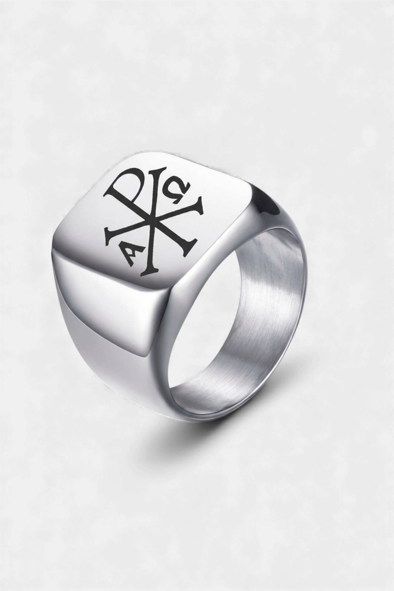 Chevalière Homme - Chi Rho