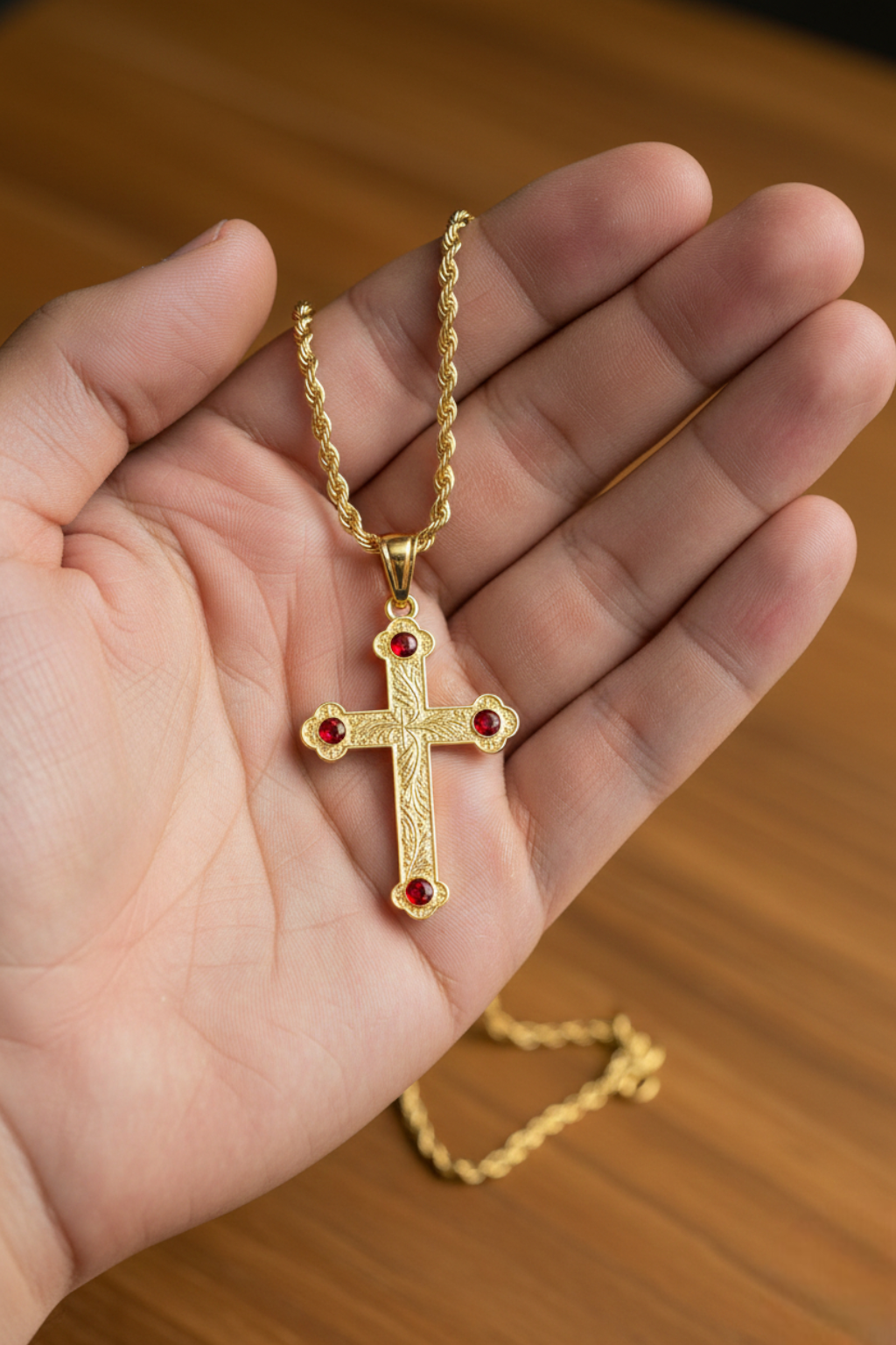 Collier Croix Orthodoxe (Z.R)