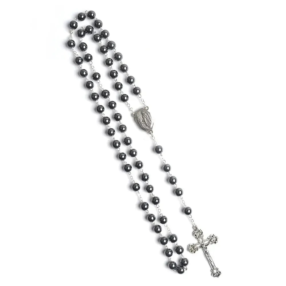 Chapelet de combat argent-Boutique Chrétienne