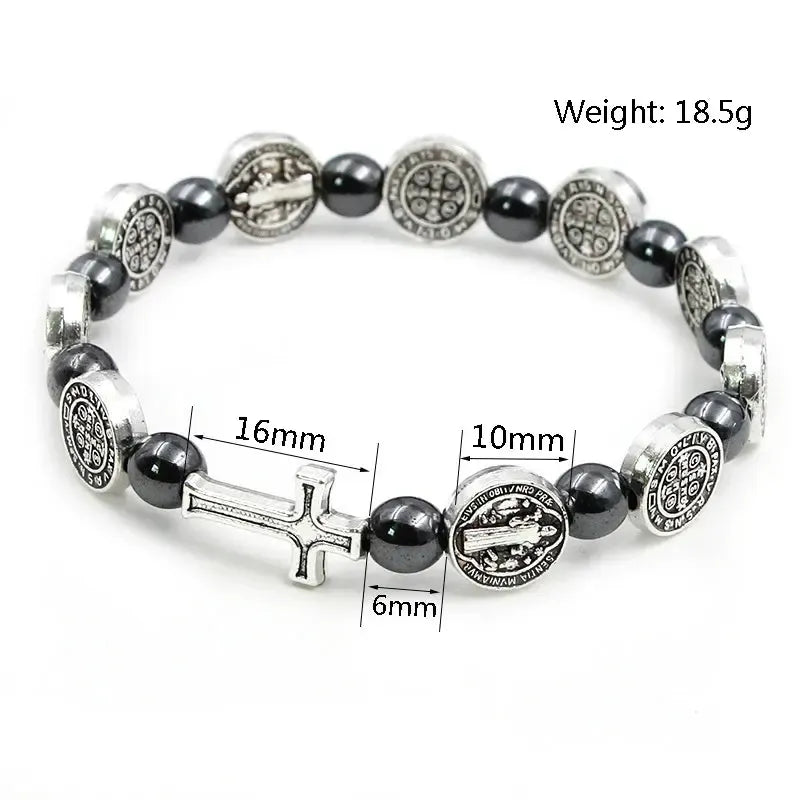 Bracelet chapelet de combat-Boutique Chrétienne