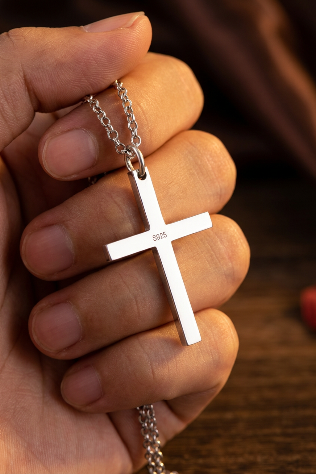 Pendentif Croix Argent 925