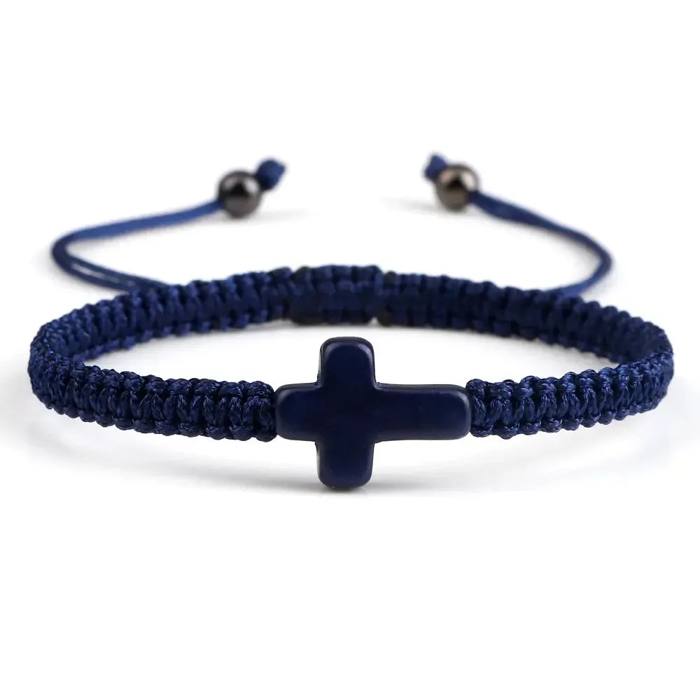 bracelet chapelet corde-Boutique Chrétienne