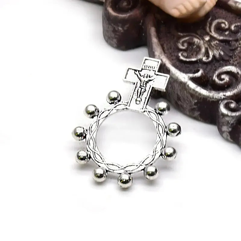 bague chapelet dizainier-Boutique Chrétienne