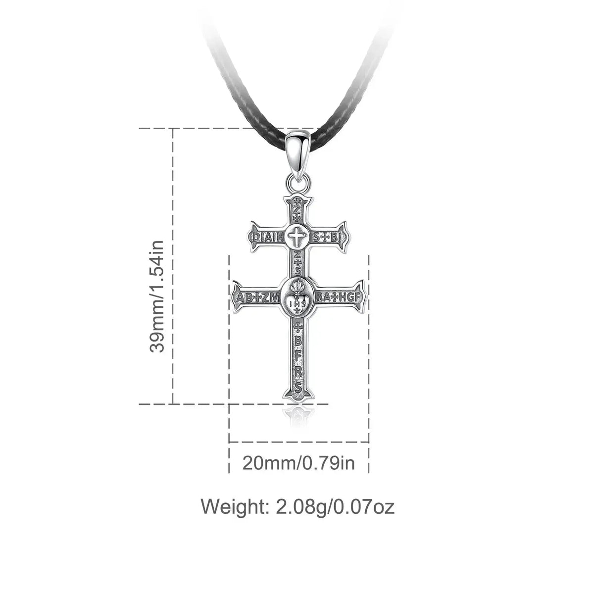 Pendentif croix de lorraine-Boutique Chrétienne