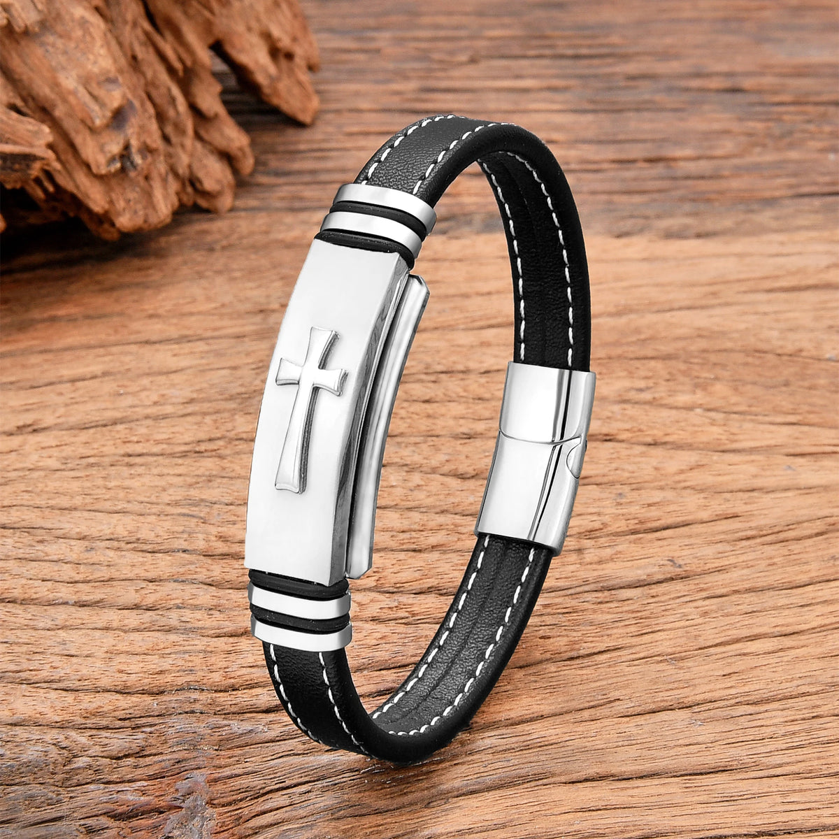 Bracelet Croix Jesus - Boutique Chretienne