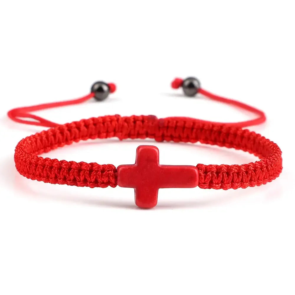 bracelet chapelet corde-Boutique Chrétienne