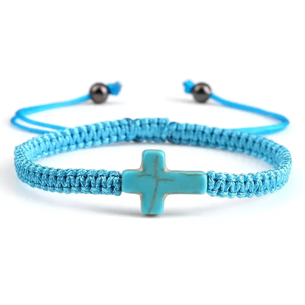 bracelet chapelet corde-Boutique Chrétienne