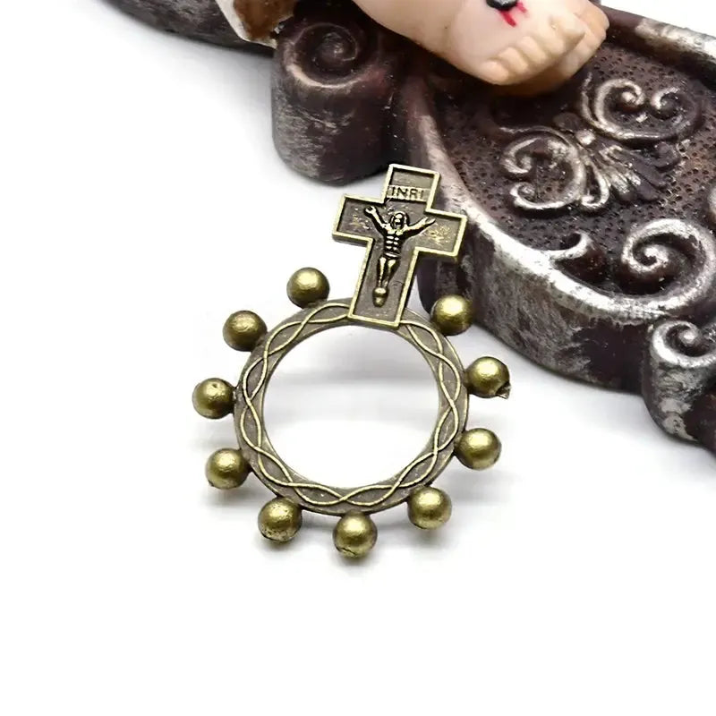 bague chapelet dizainier-Boutique Chrétienne