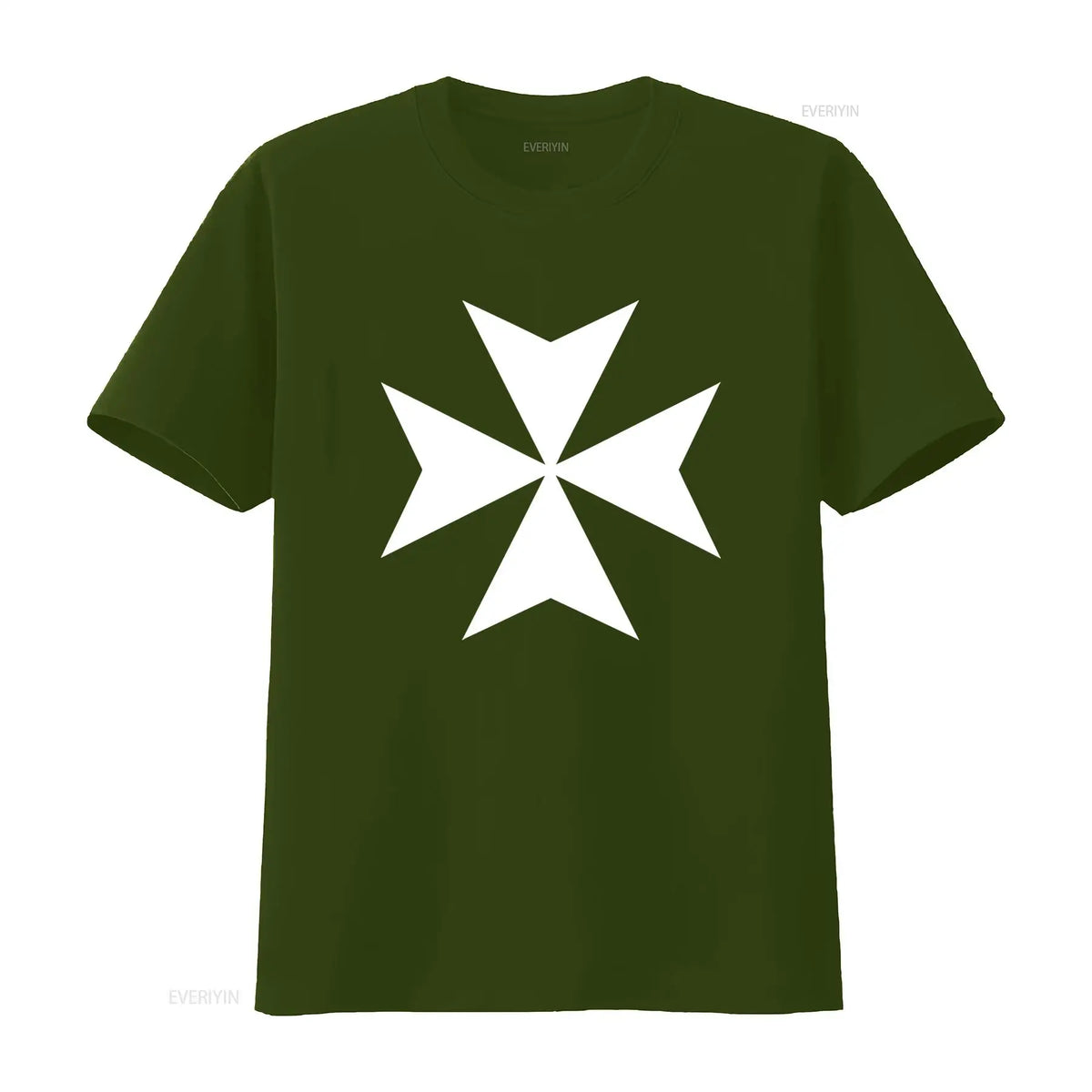 T-shirt Croix Malte - Boutique Chretienne