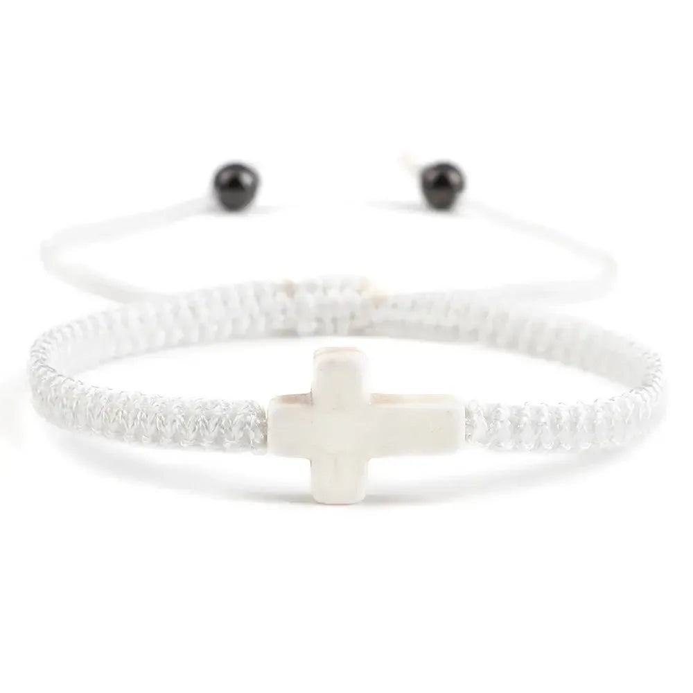 bracelet chapelet corde-Boutique Chrétienne