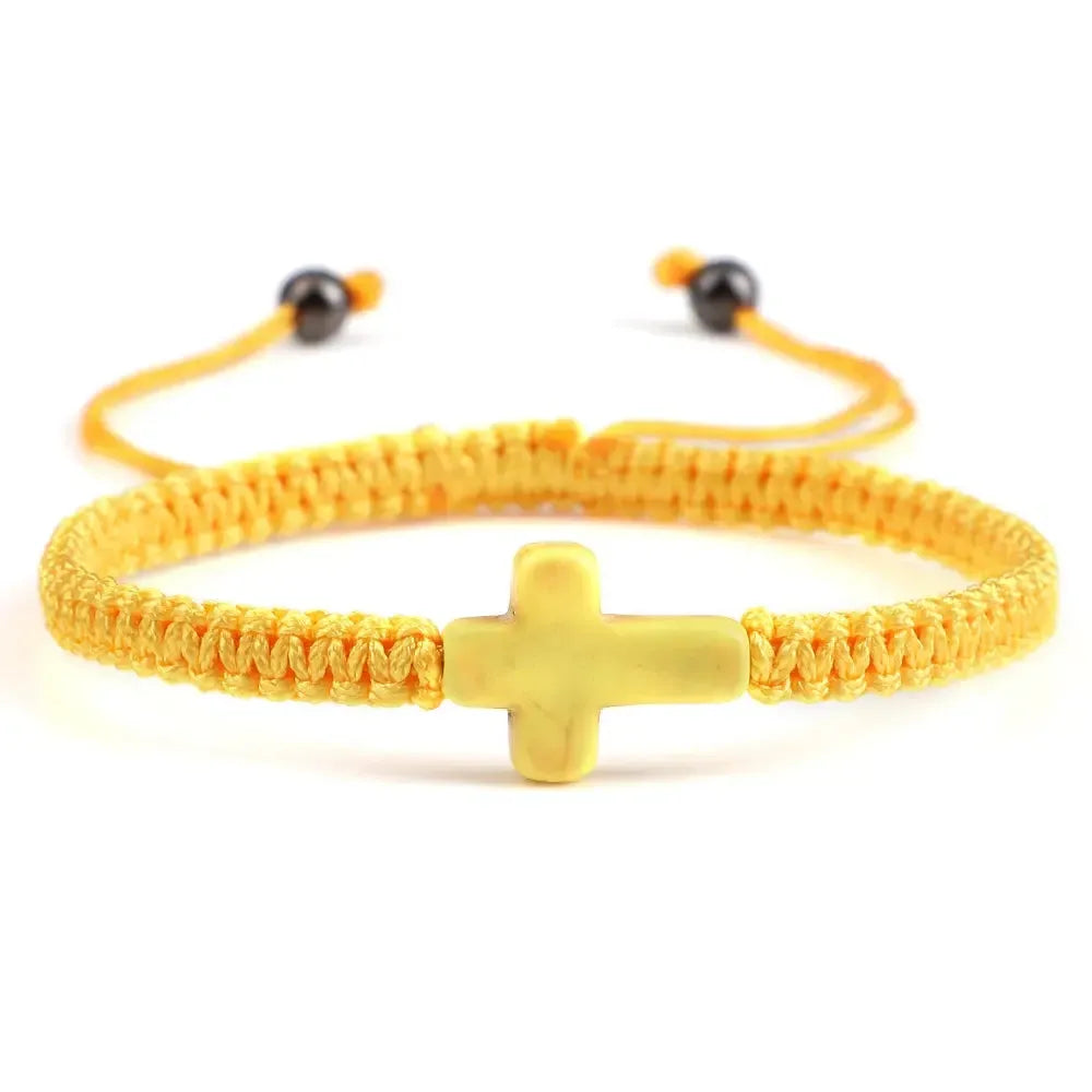bracelet chapelet corde-Boutique Chrétienne