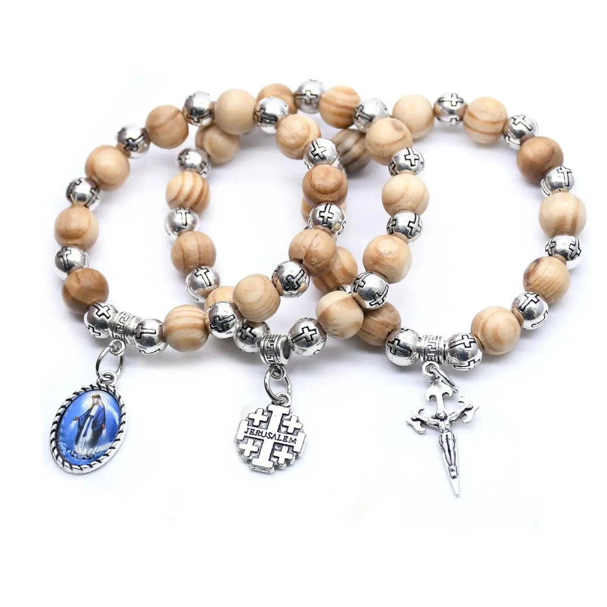 chapelet dizainier bracelet-Boutique Chrétienne