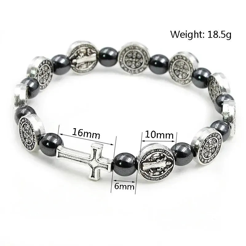 bracelet saint benoit-Boutique Chrétienne