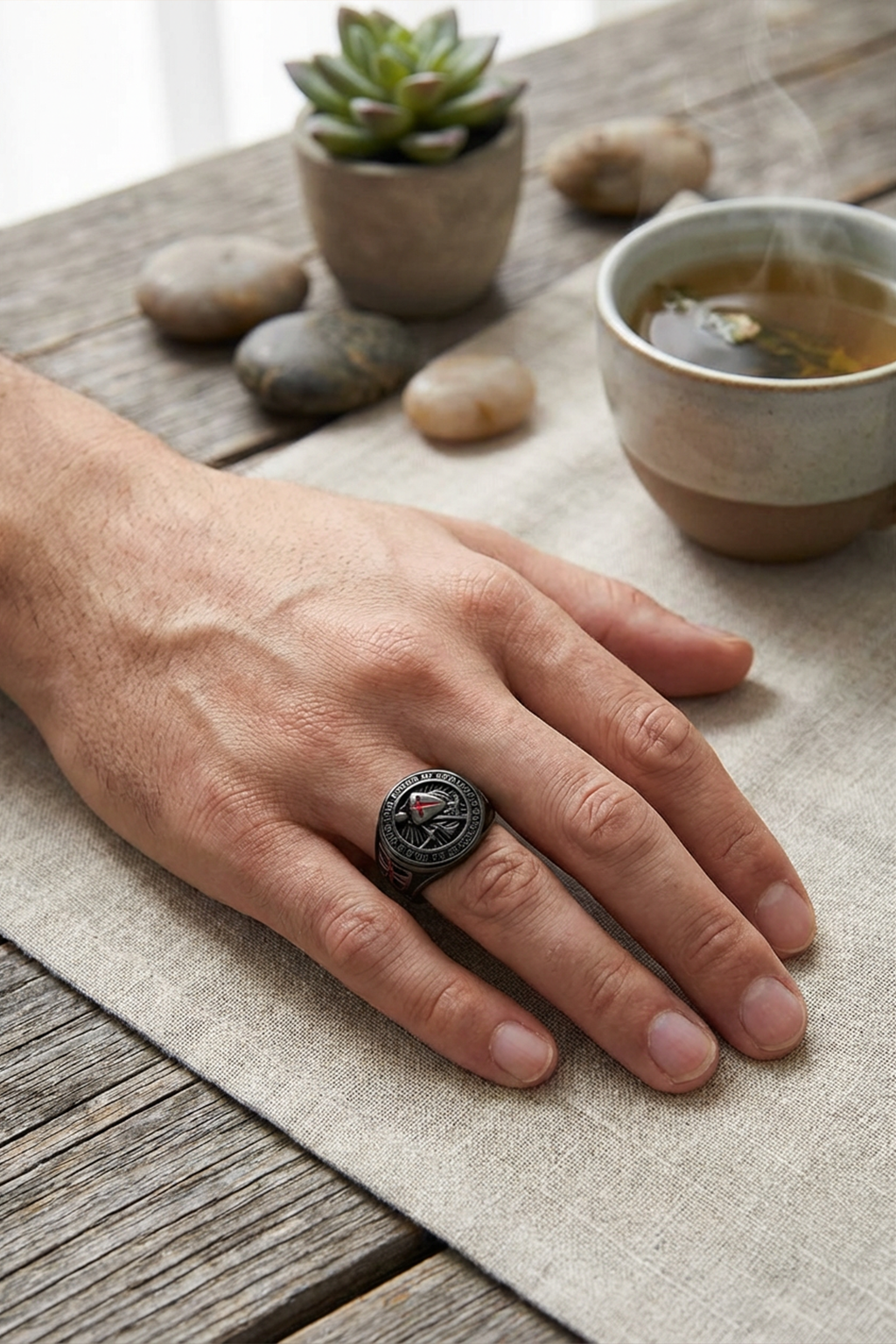 Bague Templiers