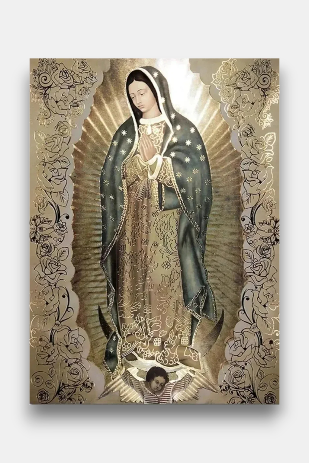 Icône Religieuse - Notre-Dame De Guadalupe