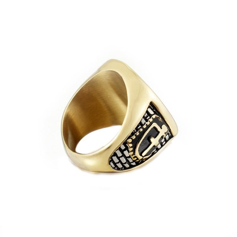 Bague Chevaliere<br> Croix Templier Or-Boutique Chrétienne
