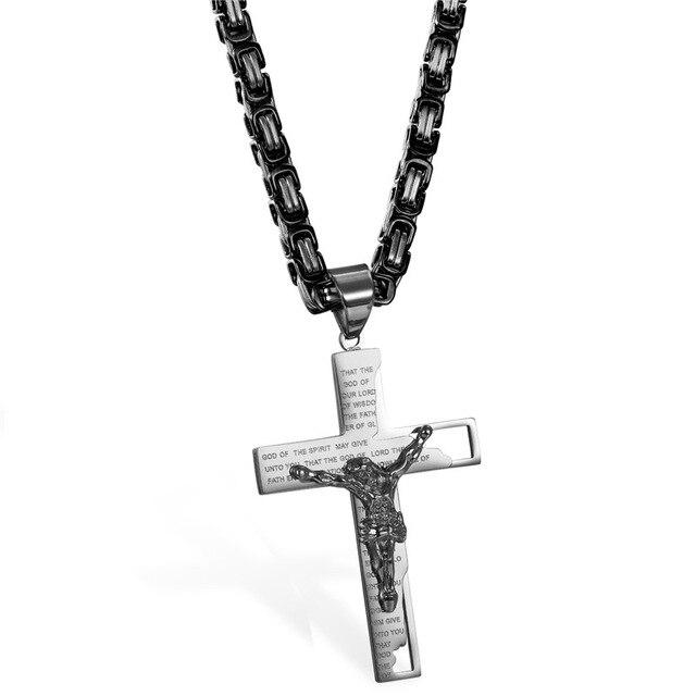 Collier Crucifix<br> Croix de Jésus-Boutique Chrétienne