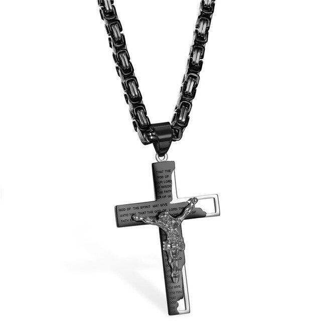 Collier Crucifix<br> Croix de Jésus-Boutique Chrétienne