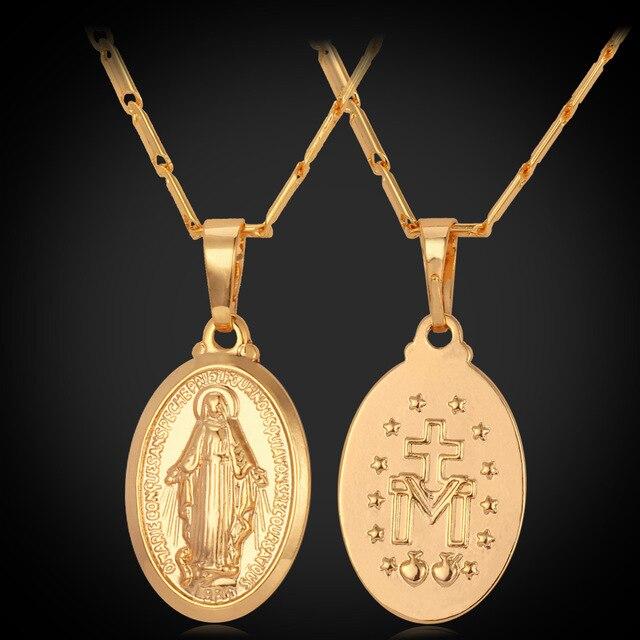Medaille Miraculeuse<br> Sainte Mère Or-Boutique Chrétienne